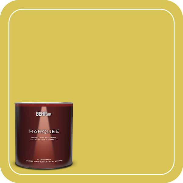 BEHR MARQUEE 1 qt. Home Decorators Collection #HDC-SM16-10 Pepperoncini Matte Interior Paint & Primer