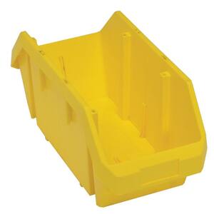 Quickpick 18.8 Qt. Storage Tote in Yellow (10-Pack)
