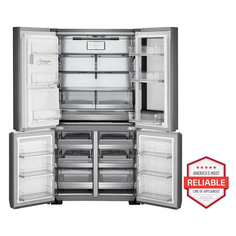 Stainless Steel 23 Cu. Ft. Smart French Door Refrigerator