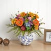 Nearly Natural Indoor 15 Mixed Floral Artificial Arrangement in Floral