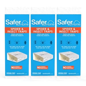 Safer Home Easy-to-Use Non-Toxic Spider and Insect Trap (12-Count)