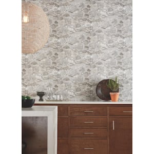 Field Stone Unpasted Wallpaper (Covers 56.9 sq. ft.)