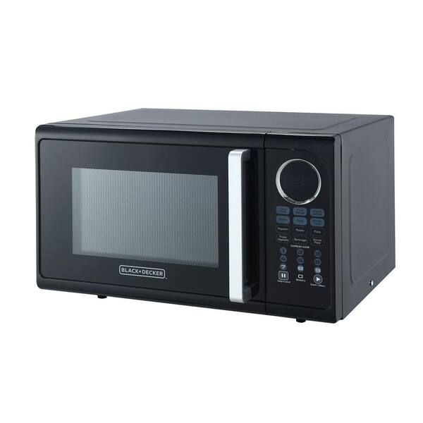 BLACK+DECKER EM925ACP-P2 16 in. Width 0.9 cu.ft. Black Digital 900-Watt Countertop Microwave - 3