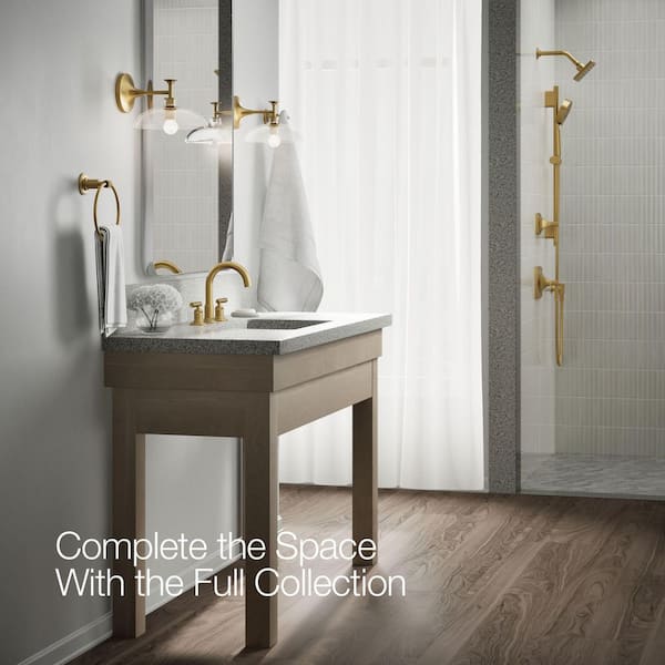 KOHLER Torrington 8 in. Widespread Double Handle Bathroom Faucet
