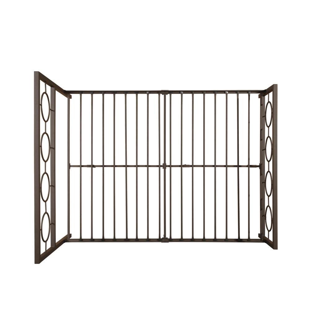 Francoise Queen Hammered Copper Metal Platform Bed Frame