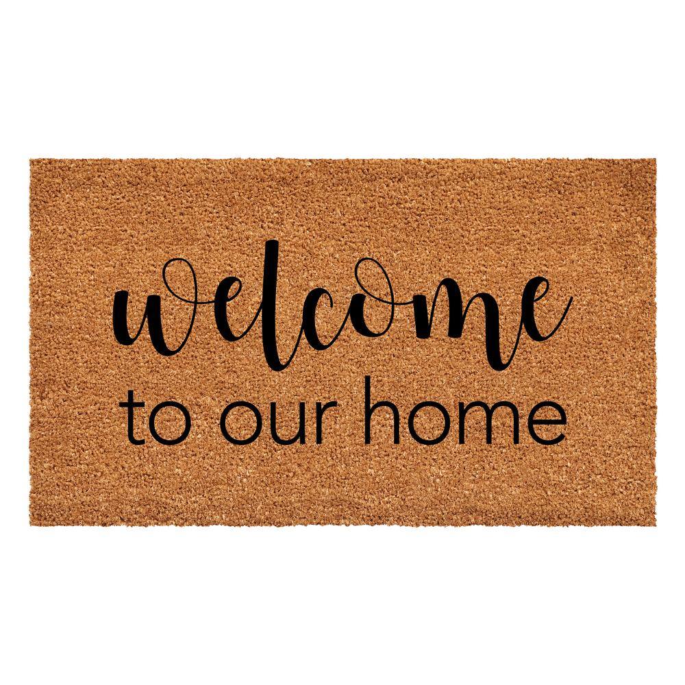 "Welcome To Our Home Doormat, 24"" x 36""" price history on PriceWatchPro