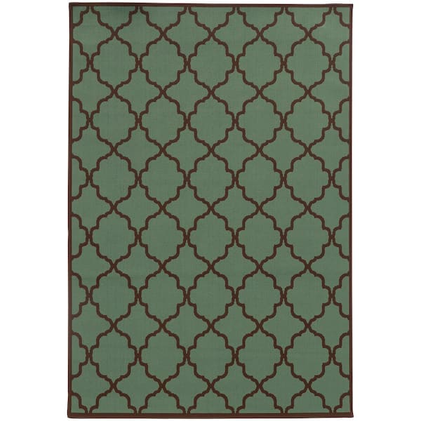 Home Decorators Collection Newport Aegean 4 ft. x 6 ft. Indoor/Outdoor Area Rug