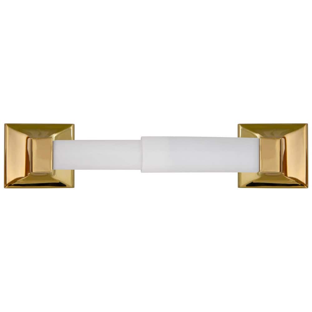 Millbridge Polished Brass Wall Mounted Toilet Paper Holder