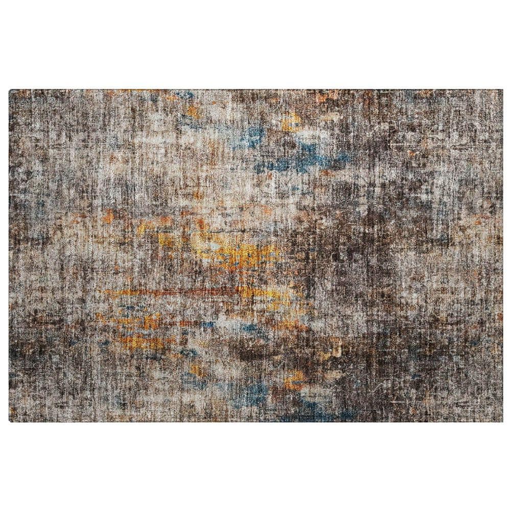 Dream Shag Premium Machine Washable Abstract ADS655 Taupe 3 ft. x 4 ft. Area Rug price history on PriceWatchPro