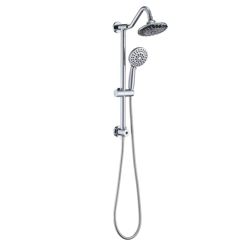 2 Spray Shower System with 5 Setting Hand Shower in Chrome AC