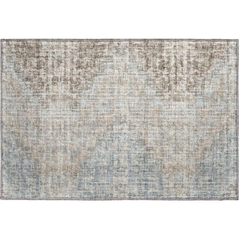 Addison Rugs Mayfield Premium Machine Washable Abstract AMF1996 Putty 2 ...