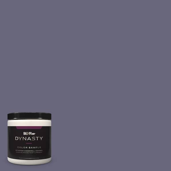 BEHR DYNASTY 8 oz. #640F-6 Enchanted Evening Eggshell Enamel Stain-Blocking Interior Paint & Primer Sample
