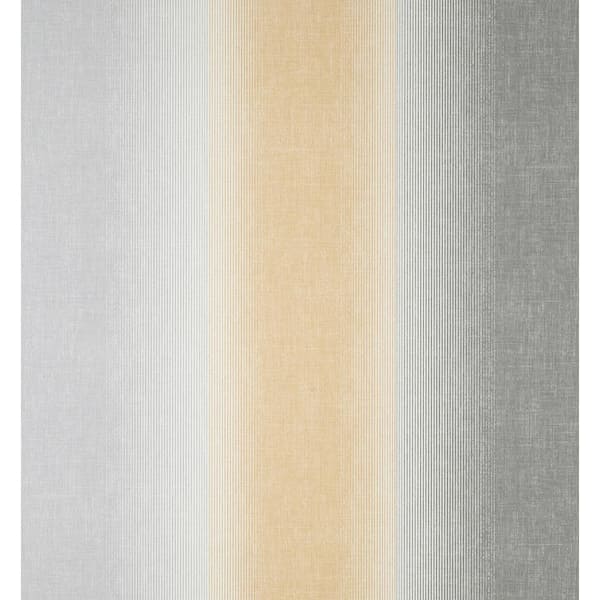 Fine Decor Kirby Mustard Stripe Vinyl Wallpaper Roll