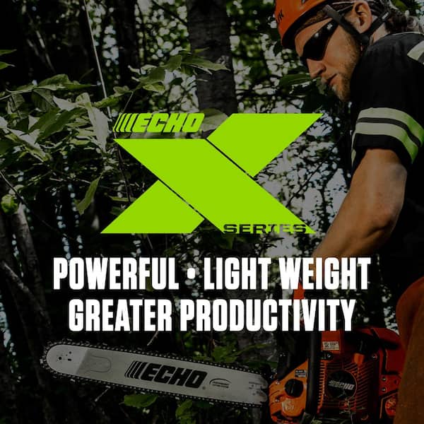 ECHO 24 in. 59.8 cc Gas 2-Stroke X Series Rear Handle Chainsaw CS