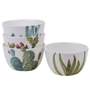 Cactus Verde Green Ice Cream Bowl (Set of 4)