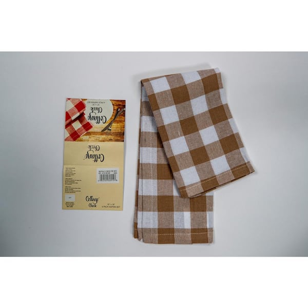 Buffalo Check Sand Reversible Placemat (Set of 4) Buffalo Check Sand Reversible Placemat (Set of 4)
