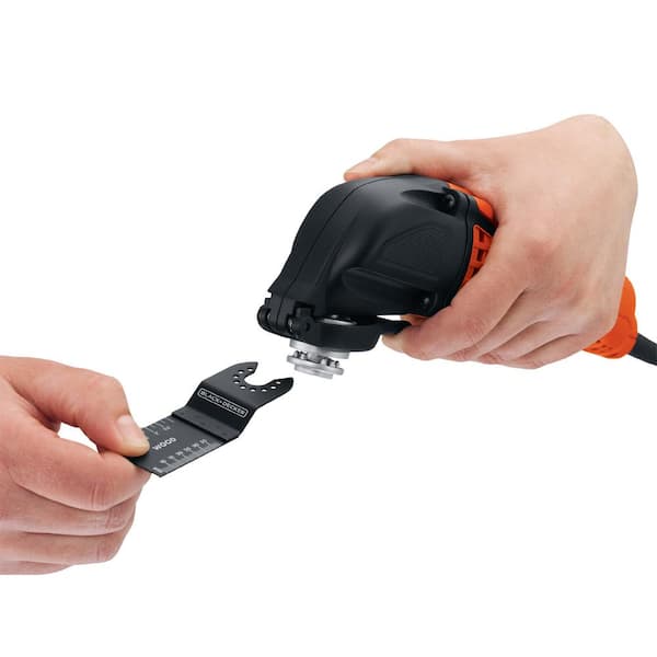 Black & Decker Oscillating Multi-tool Variable Speed QUICK RELEASE Corded  Plunge
