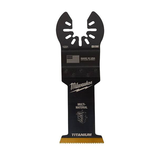 Milwaukee 1-3/8 in. Titanium Bi-Metal 