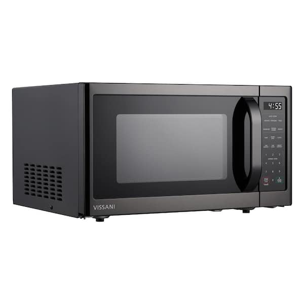 Magic Chef 0.7 cu. ft. 700-Watt Countertop Microwave in Black HMM770B2 -  The Home Depot