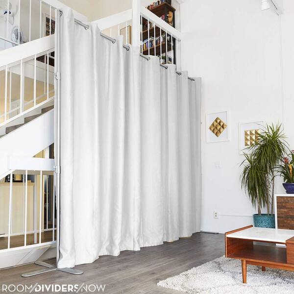 RoomDividersNow End2End 12 ft. to 18 ft. Wide Large Room Divider Stand
