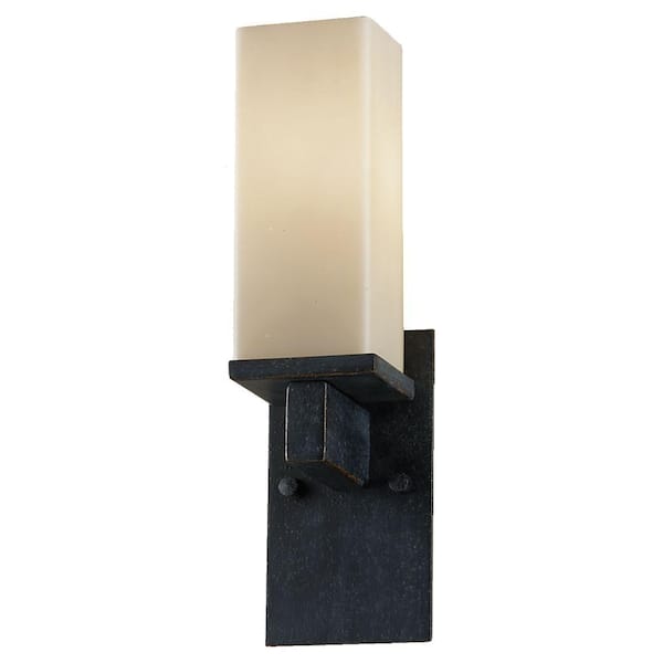 Generation Lighting Madera Antique Forged Iron Sconce