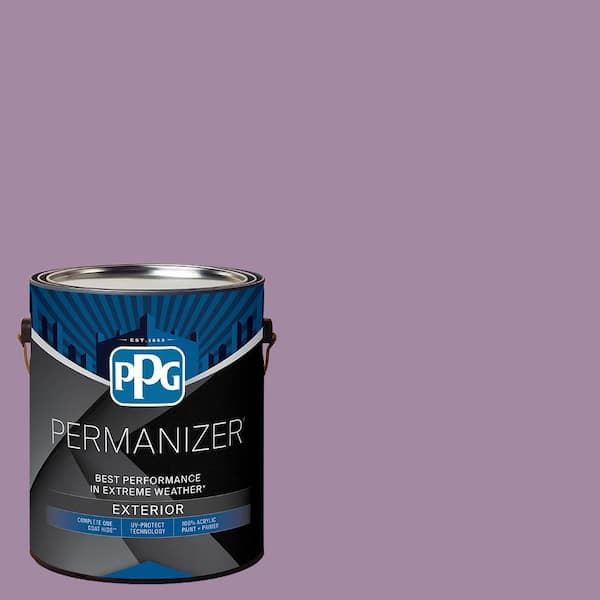PERMANIZER 1 gal. PPG1177-5 Pale Plum Satin Exterior Paint