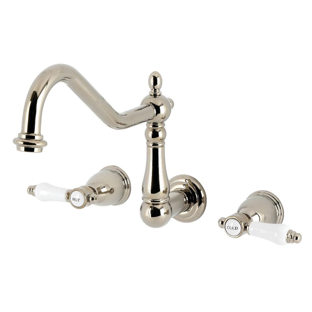 Bel-Air 2-Handle Wall Mounted Roman Tub Faucet in Polished Nickel price history on PriceWatchPro