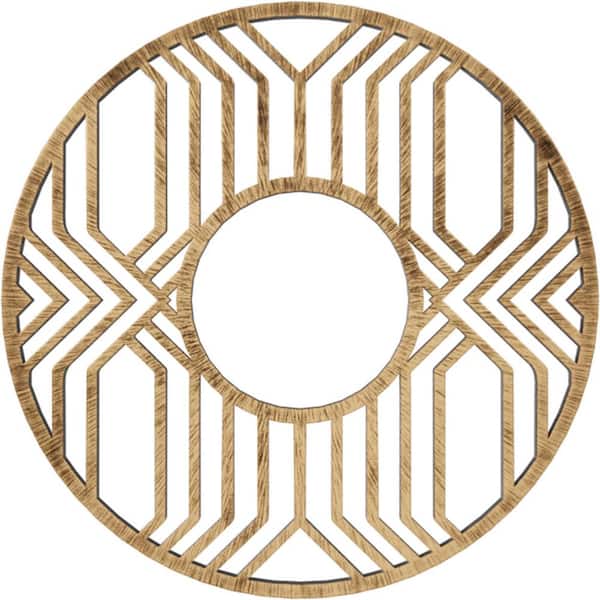 Ekena Millwork 1 in. x 32 in. x 32 in. Empire Architectural Grade PVC Pierced Ceiling Medallion
