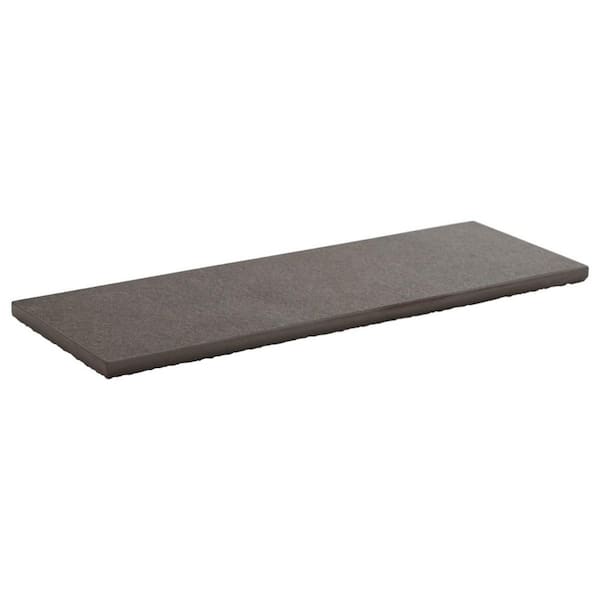 Sarto Petite Gray 4 in. x 0.35 in. Terrazzo Look Matte Porcelain Floor and Wall Tile Sample