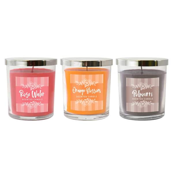 LUMABASE Scented Candles- Aromatherapy Collection (Set of 3)