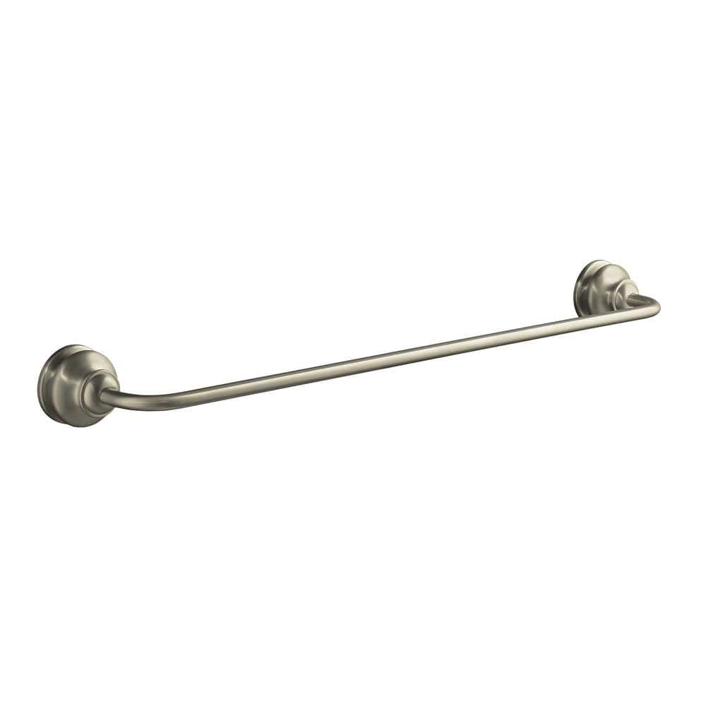 Kohler Fairfax Good Accessory Pack 1-BN Brushed Nickel 24 Towel Bar, Towel  Ring and Tissue Holder 