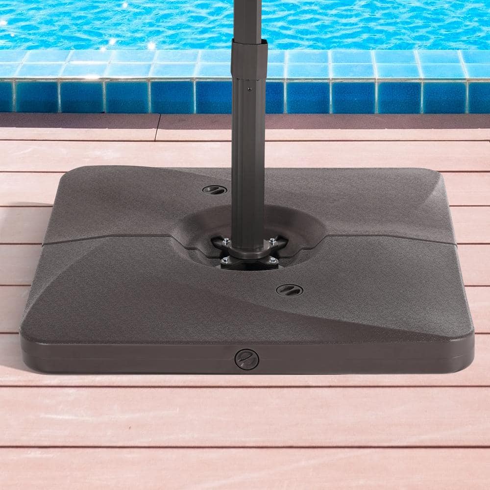 JOYESERY Cantilever Umbrella Weight Base HDPE Plastic Material