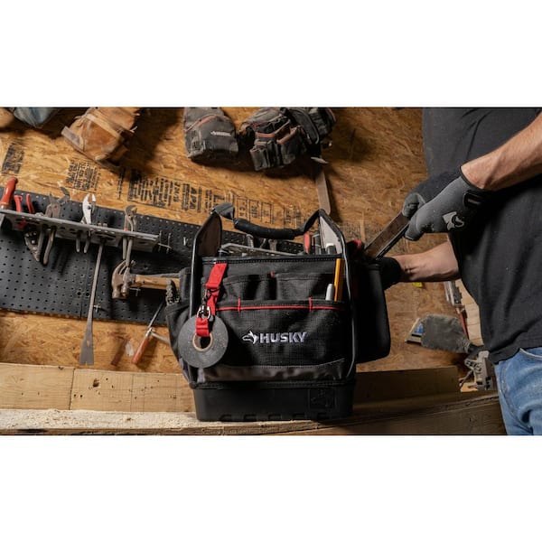 Husky Heavy-Duty 20 in. PRO Power Tool Bag H-022-SLO - The Home Depot