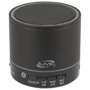 Portable Bluetooth Speaker with FM Scan and LED Lights
