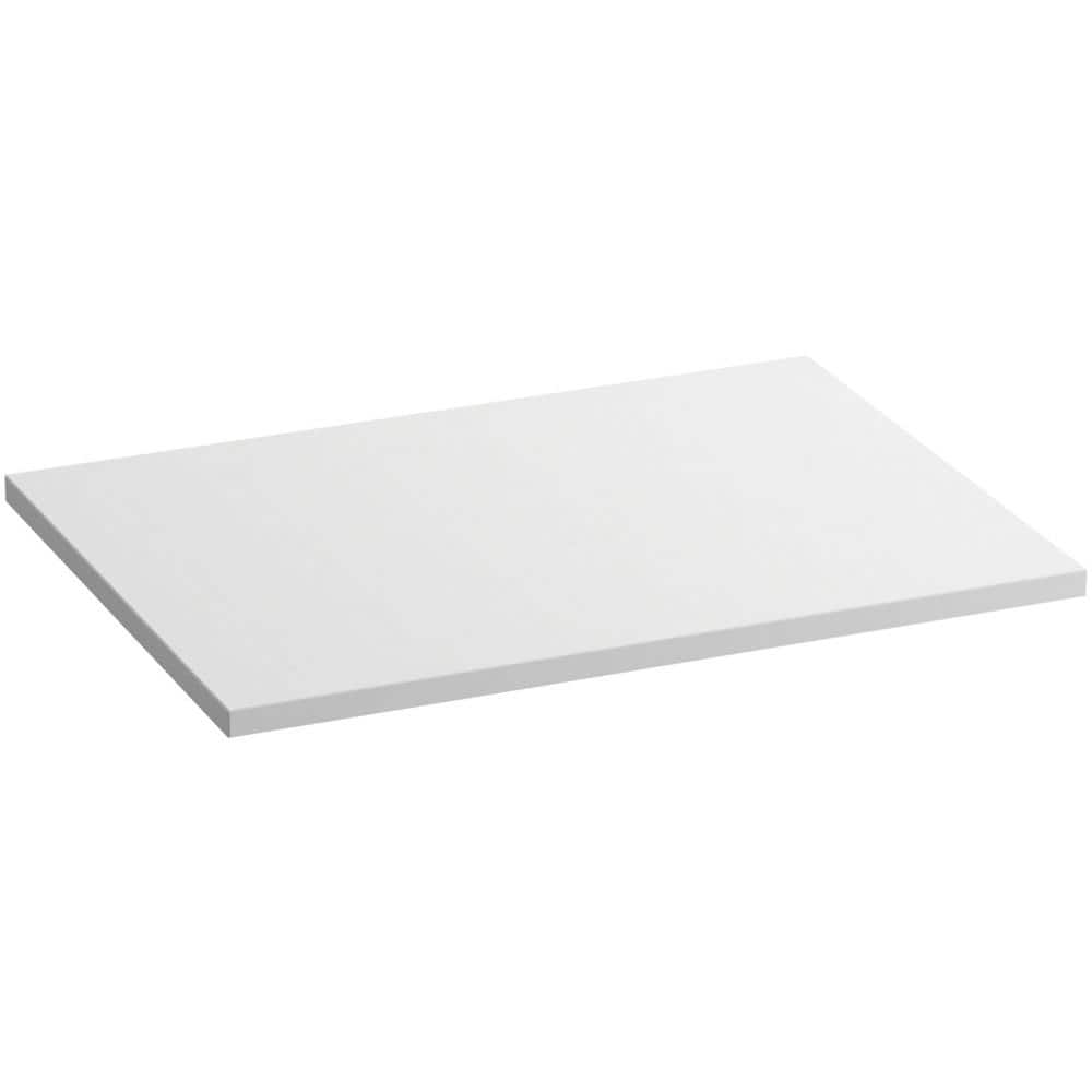 KOHLER Solid/Expressions 31 in. Solid Surface Vanity Top in White ...