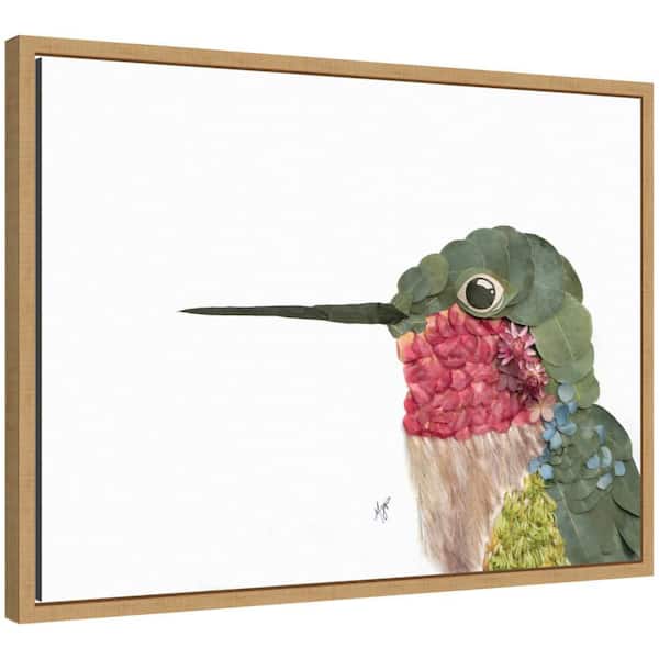Sylvie Hummingbird by Madeline Jeppesen Animals Framed Art Print 18 in. x 24 in.