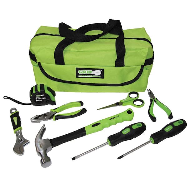 Grip on Tools 8-Pieces Childrens Tools Kit - Limea