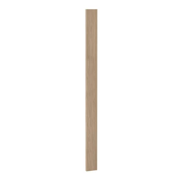 Sinclair 3 in. W x 42 in. H x 0.75 in. D Wall Filler in Light Oak