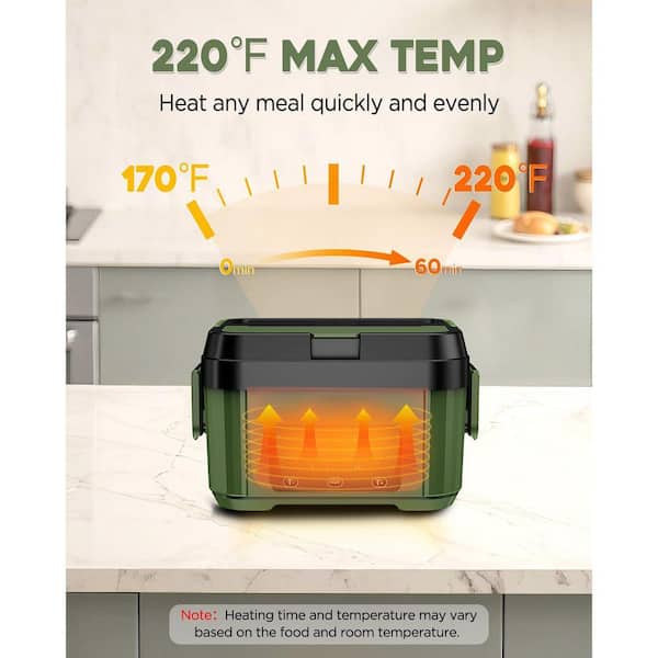 Lynzavix Cordless Electric Lunch Box for Adults – Heated Food