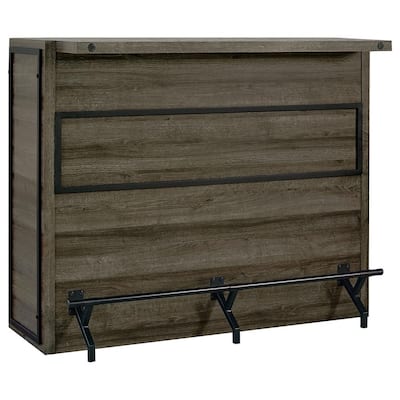 Joe Aged Oak 5-Shelf Bar Unit