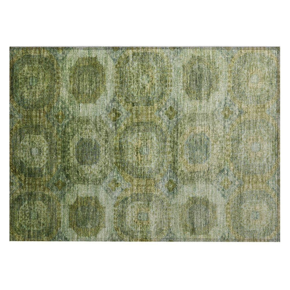 Chantille Machine Washable Indoor/Outdoor Abstract ACN1944 Aloe 2 ft. x 3 ft. Accent Rug price history on PriceWatchPro