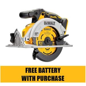 20V MAX Cordless Brushless 6-1/2 in. Circular Saw (Tool Only)