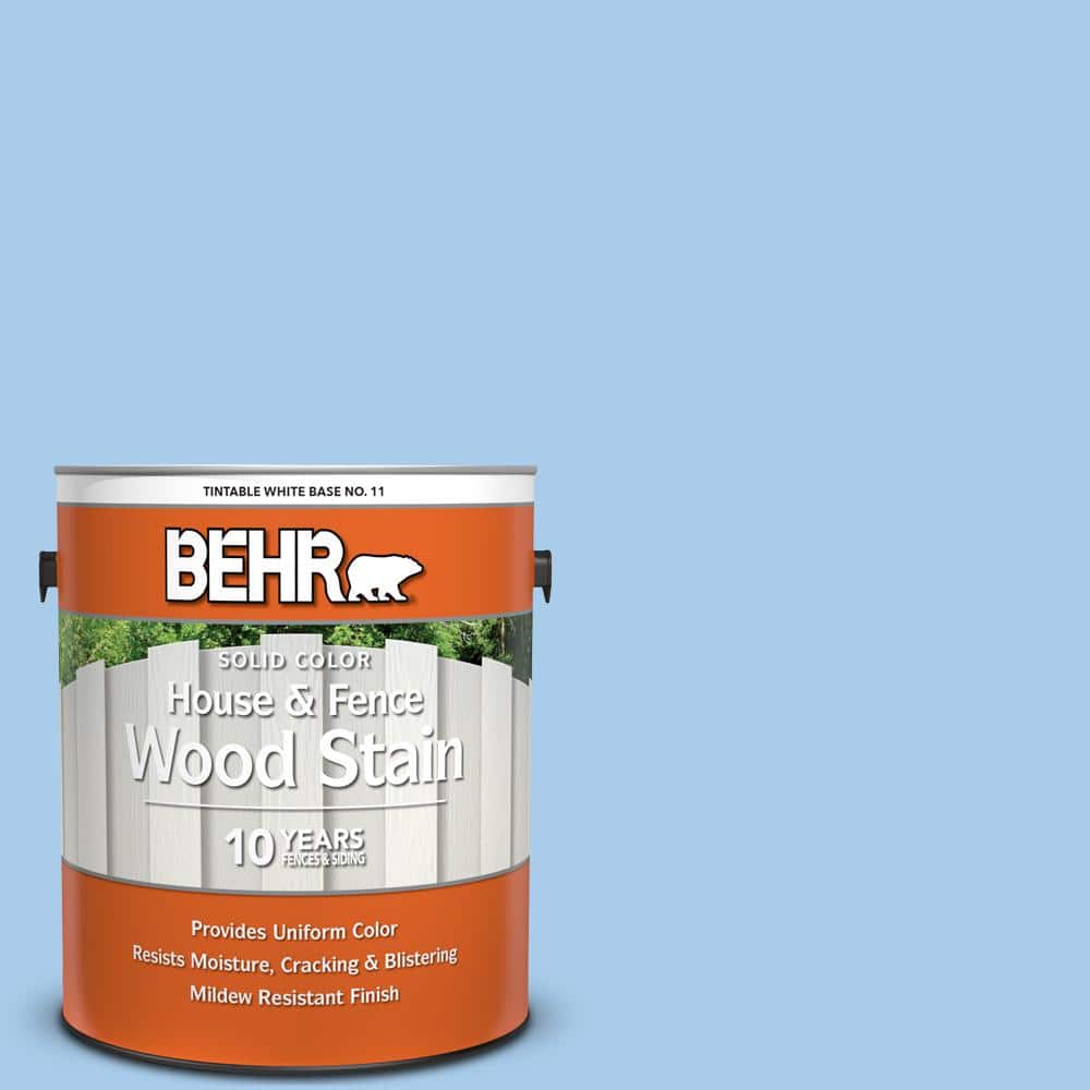 1 gal. #P520-2 French Porcelain Solid Color House and Fence Exterior Wood S