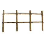 Master Garden Products 48 in. H x 168 in. W Natural Bamboo Reed Fence ...