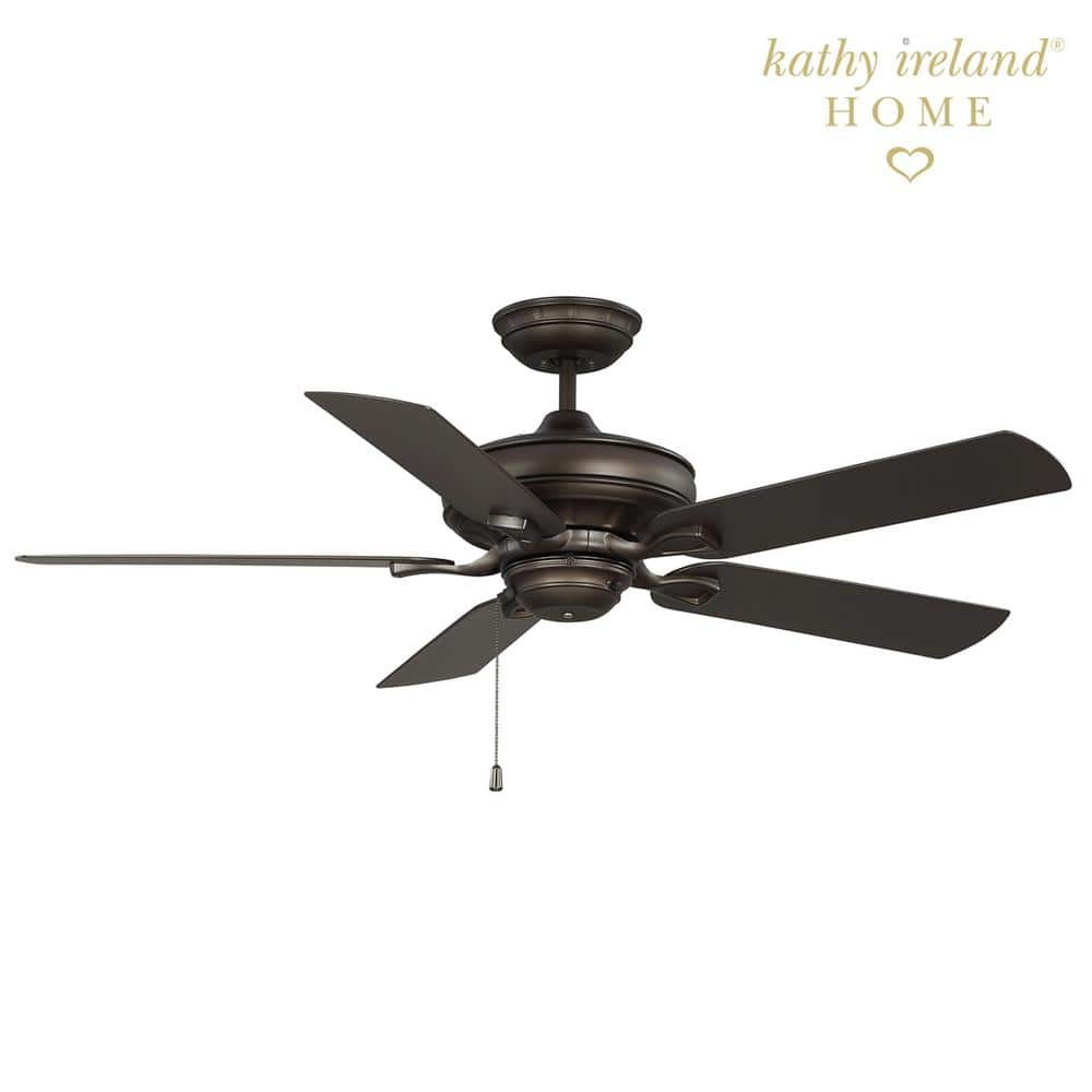 Kathy Ireland Veranda 52 in. Outdoor Oil Rubbed Bronze Ceiling Fan