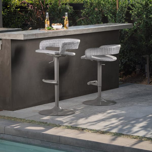 outdoor concrete bar stools