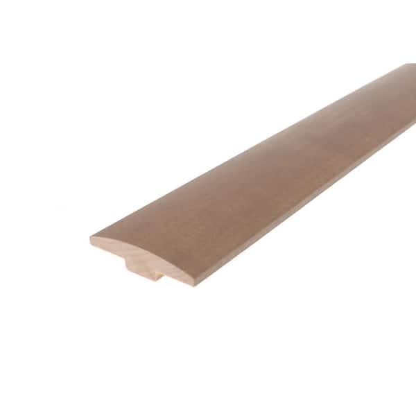 ROPPE Marigold 0.28 in. Thick x 2 in. Wide x 78 in. Length Wood T-Molding
