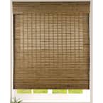 Dali Native Cordless Light Filtering Bamboo Woven Roman Shade 30.5 in.W x 60 in. L (Actual Size)