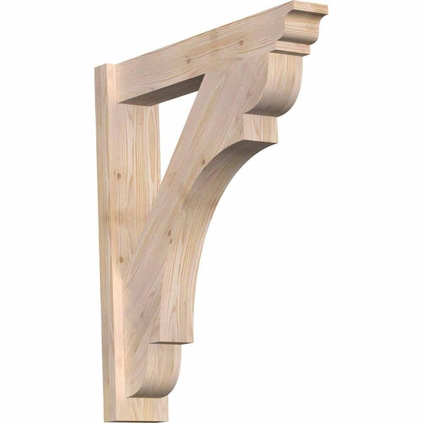 Ekena Millwork 6 in. x 32 in. x 28 in. Douglas Fir Olympic Traditional Smooth Outlooker