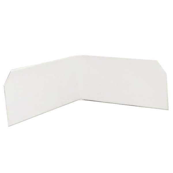 Amerimax Home Products White Aluminum Gusher Guards (3-Pack)